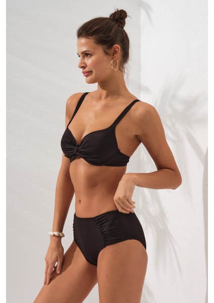 Gınger Balenli Kaplı Bikini Takım SIYAH231235 modelleri