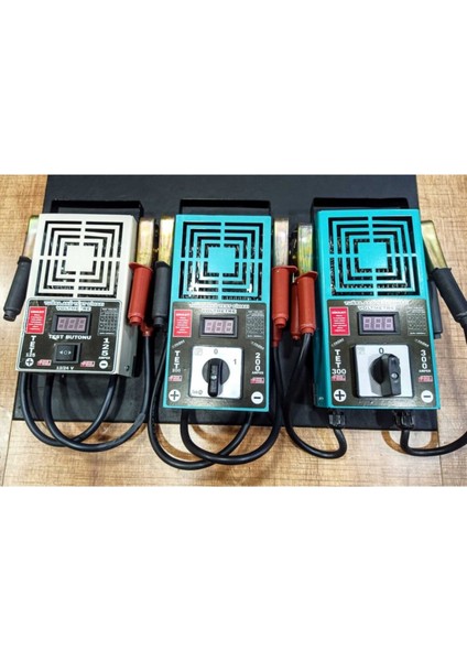 6-12-24 Volt 200 Amper Profesyonel Akü Test Cihazı