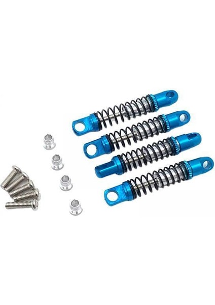 2X4PCS 1/18 Rc Paletli Pc'ler Için Metal Şok Emici Damper (Yurt Dışından)