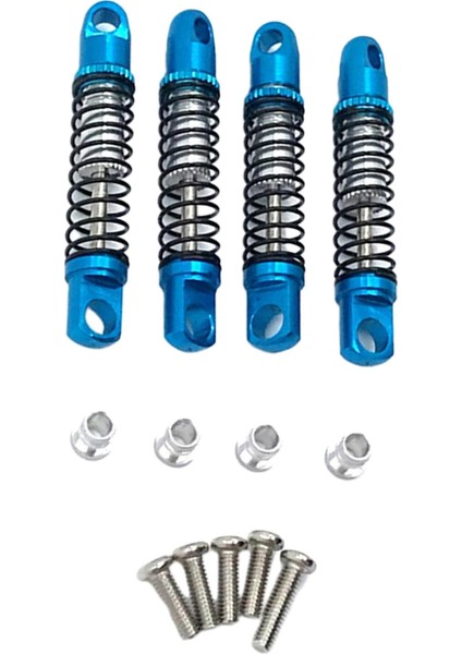 2X4PCS 1/18 Rc Paletli Pc'ler Için Metal Şok Emici Damper (Yurt Dışından) modelleri