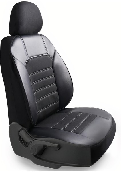 Seat Altea Black Serisi Oto Koltuk Kılıfı Tam Set