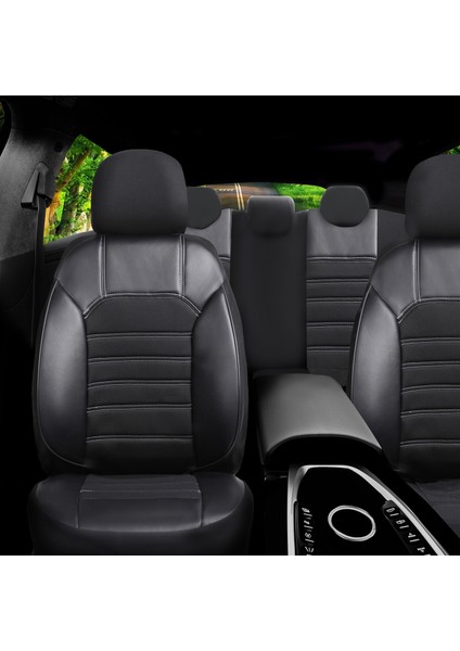 Chevrolet Aveo Black Serisi Oto Koltuk Kılıfı Tam Set