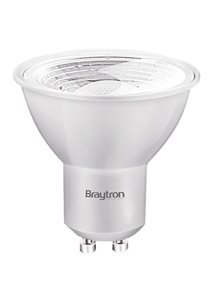 BA25-00753-BRAYTRON 7W 6500K Beyaz Işık GU10 Lensli LED Ampul 6 Lı Paket