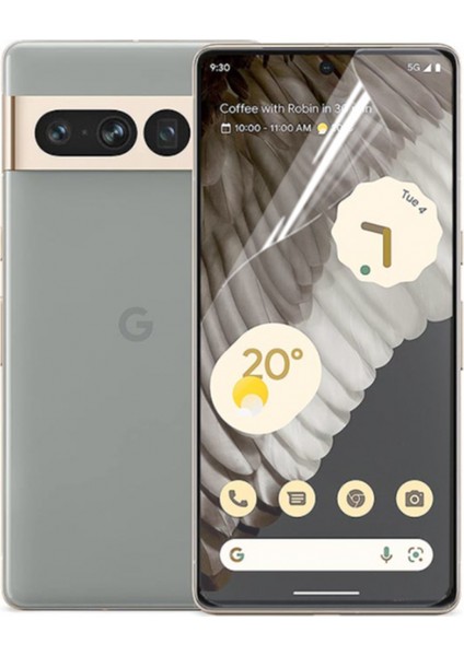 Google Pixel 7 Pro Hydrogel Esnek Ön Koruma Filmi - AL3426
