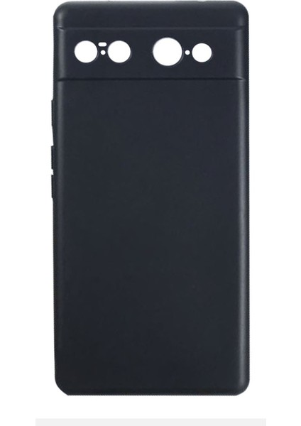 Google Pixel 7 Pro Matte Serisi Silikon Tpu Kılıf - Siyah AL3367