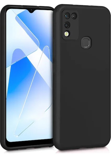 Infinix Hot 10 Play / Hot 11 Play Matte Serisi Silikon Tpu Kılıf - Siyah AL3367