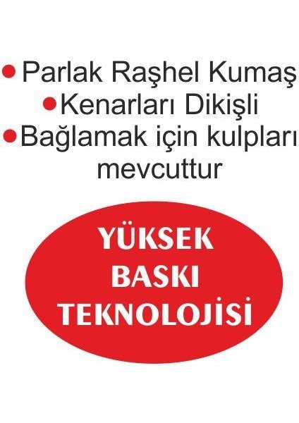 Göktürk Bayrağı Flaması 70X105CM