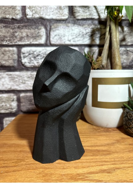 Irart Project 3lü Dokulu Yüz Saksı / Biblo 3 Boy
