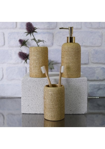 Natural Diş Fırçalık Altın modelleri