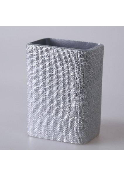 Linen Diş Fırçalık Gümüş