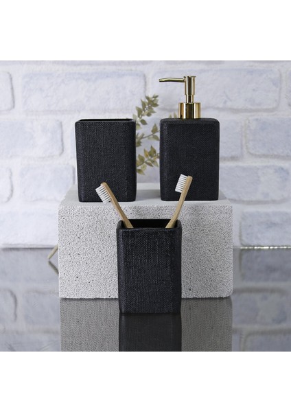 Linen Diş Fırçalık Siyah modelleri