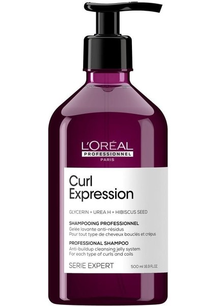 Curl Expression Kıvırcık Saçlar Için Birikme Önleyici Şampuan 500 ml