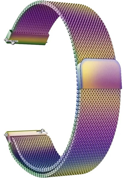 Mi Watch Color - Mi Watch -Mi Watch S1 Uyumlu Metal Hasır Kordon 22 mm