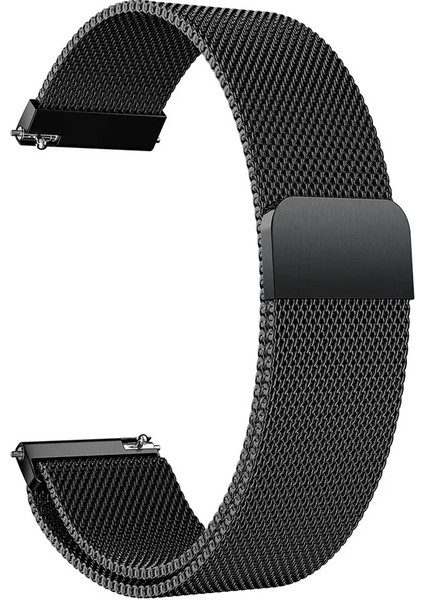 Honor Magic Watch 2 46MM- Honor Watch Magic - Honor Watch Gs 3 Uyumlu Metal Hasır Kordon 22 mm