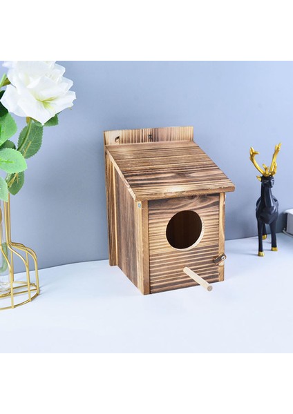 Shabby House Cage Birdsing Hatch Dekorasyonu (Yurt Dışından)