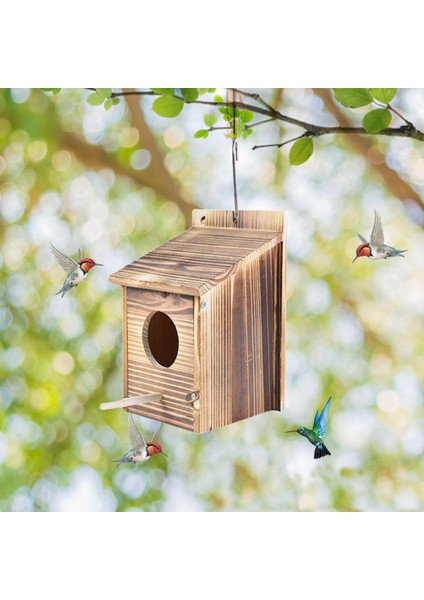 Shabby House Cage Birdsing Hatch Dekorasyonu (Yurt Dışından)