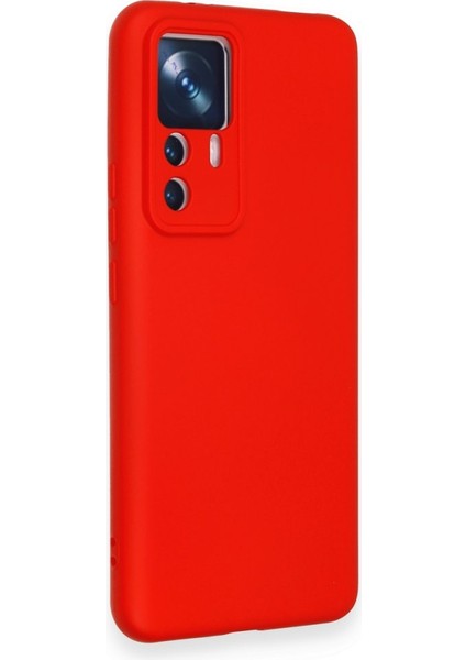 Xiaomi 12T Pro Kılıf Lansman Silikon Içi Kadife Kamera Lens Koruyuculu