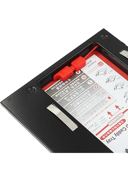 12.7mm Alüminyum Iıı HDD /ssd Muhafaza Evrensel Dizüstü Bilgisayar CD / (Yurt Dışından)