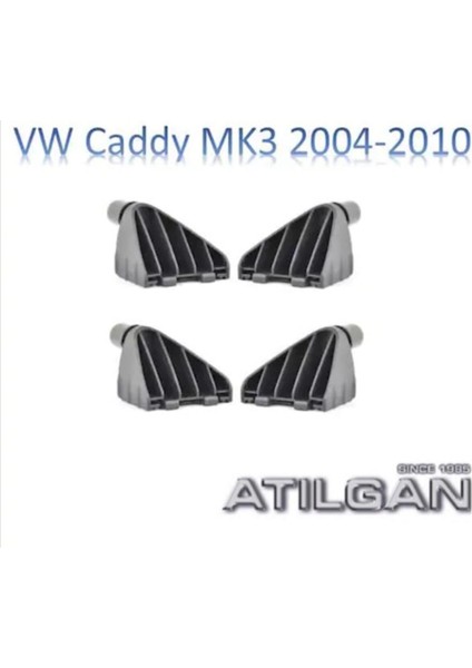 Oem 2K0863533 2K0863534 Caddy Bagaj Pandizot Klips Takım 2004-2014 2K0863533A 2K0863534A