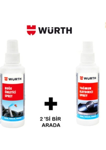 Yağmur Kaydırıcı Sprey+ Buğu Önleyici Sprey Ybğ