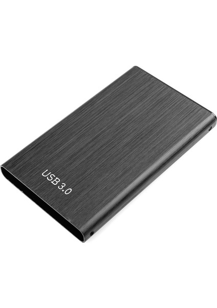 2.5 Inç Usb3.0 HDD Muhafaza 6gbps Şık Alüminyum Siyah (Yurt Dışından)