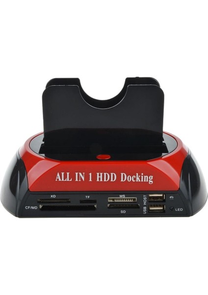 Almencla HDD Yerleştirme Tabanı Ide Çift USB 2.0 Kart Okuyucu Au (Yurt Dışından)