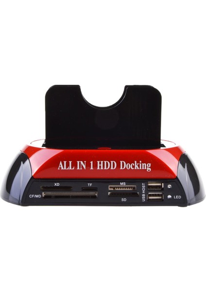 Almencla HDD Yerleştirme Tabanı Ide Çift USB 2.0 Kart Okuyucu Au (Yurt Dışından)