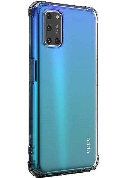 Oppo A52 Shock Absorbing Darbe Emicili Şeffaf Silikon Kılıf fiyatları