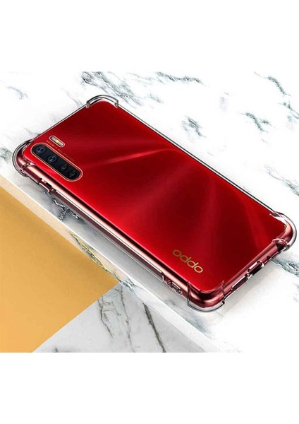 Oppo A91 Shock Absorbing Darbe Emicili Şeffaf Silikon Kılıf fiyatları