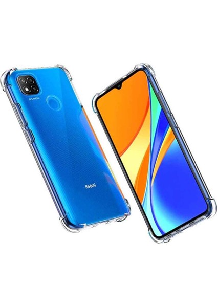 Xiaomi Redmi 9c Shock Absorbing Darbe Emicili Şeffaf Silikon Kılıf modelleri