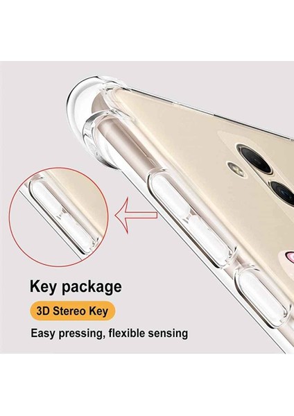 Huawei Mate 20 Lite Shock Absorbing Darbe Emicili Şeffaf Silikon Kılıf indirimleri