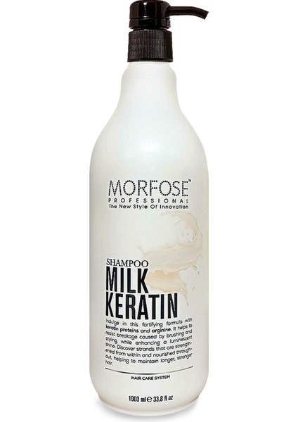 Keratin Sütü Şampuanı 1000 Ml