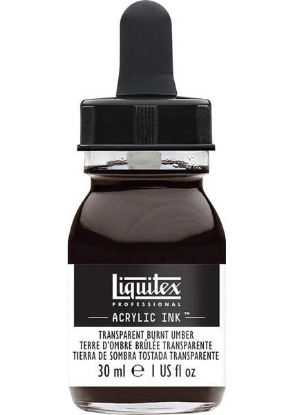 Akrilik Mürekkep 30Ml - Transparent Burnt Umber