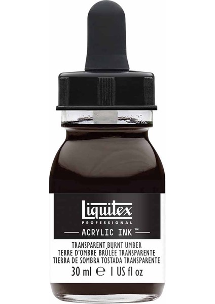 Akrilik Mürekkep 30Ml - Transparent Burnt Umber fiyatları