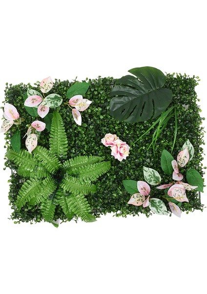 Duvar Dekorasyonu Bahçe İçin Yapay Çim Yaprakları 40 x 60 x 0.5 cm. (Yurt Dışından) fiyatları