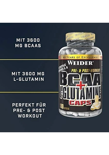 Bcaa Glutamin 180 Tablet