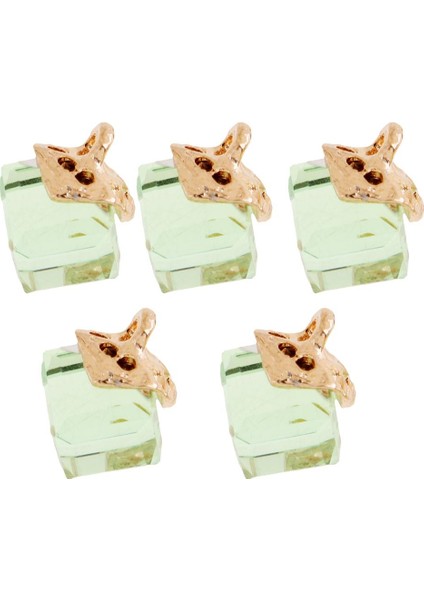 5pcs/lot Kristal Kare Boncuk Kolye Kolye Kadınlar Için fiyatları