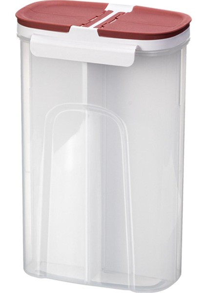 Petsola Gıda Konteyneri 4-Izgara Bölücü Tahıl Tenekeleri Pirinç Dağıtıcı Organizatör Kırmızı (Yurt Dışından) fiyatları