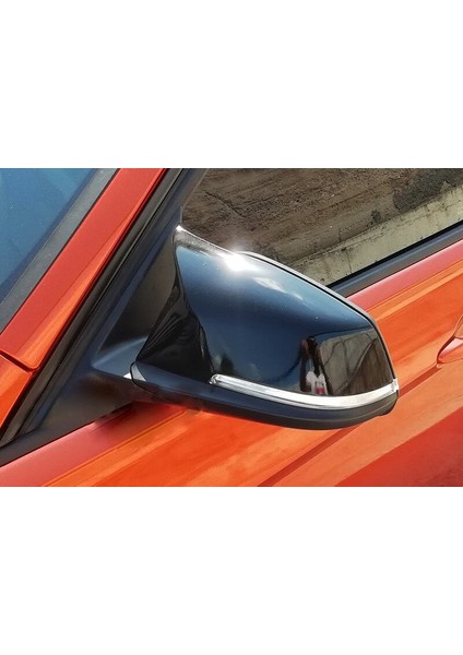 Oto Çizgi Bmw F20 - F30 Uyumlu Yarasa Ayna Kapağı Piano Black modelleri
