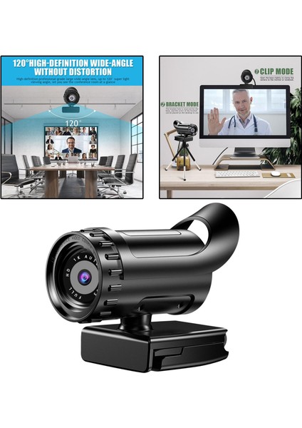 Dizüstü Bilgisayar Masaüstü Konferans Için Bilgisayar Kamerası USB Tripod 1080P 1k (Yurt Dışından)