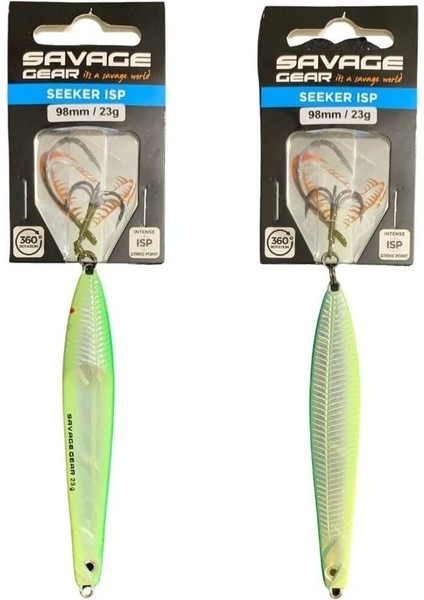 Seeker Isp 98MM 23G Suni Yem 02-Fluo Uv Green Yellow