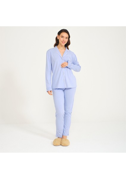 Kadın Gömlek Pantolon Pijama Takımı fiyatları