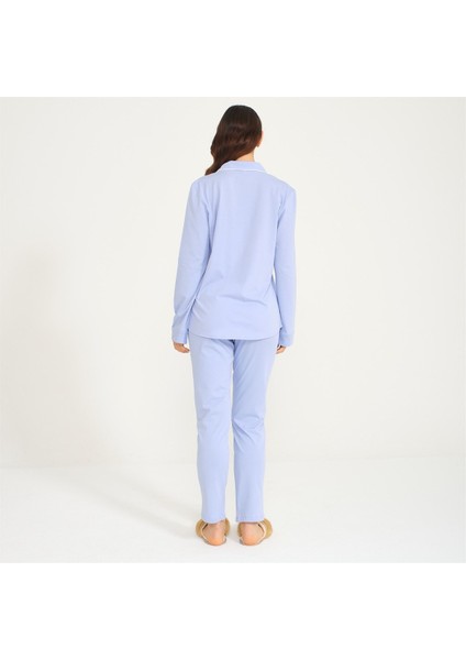Kadın Gömlek Pantolon Pijama Takımı modelleri