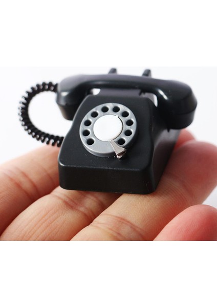 1:12 Ölçekli Dolls House Minyatür Telefon ve Daktilo Dıy Pretend Play (Yurt Dışından) fiyatları