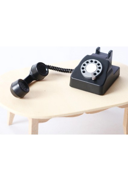 1:12 Ölçekli Dolls House Minyatür Telefon ve Daktilo Dıy Pretend Play (Yurt Dışından) indirimleri