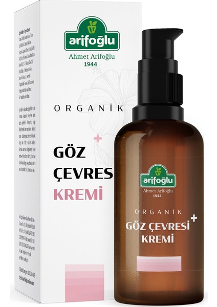 Organik Göz Çevresi Kremi 30ML