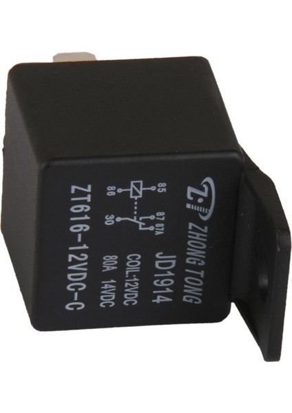 4pcs Araç Kamyon Motoru 12 80 Spdt Röle 5pin 5p (Yurt Dışından)
