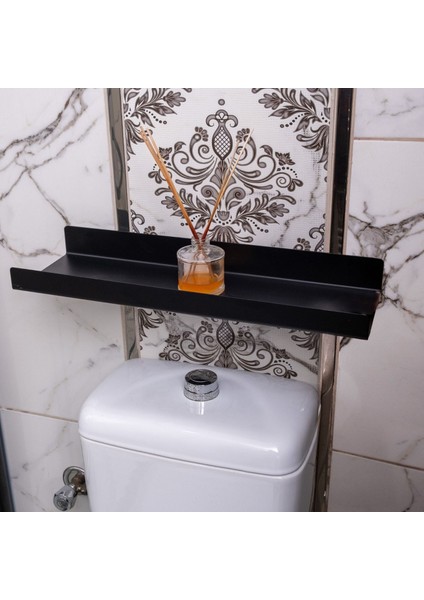 Banyo Rafı Metal Siyah