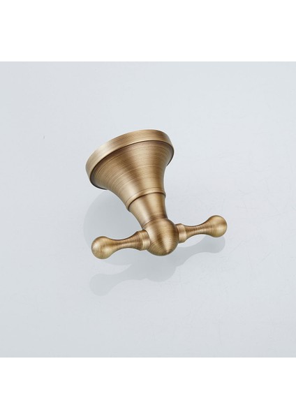 Modern Antika Pirinç Şapka Kanca Giysisi Askı Banyo Çift (Yurt Dışından) modelleri