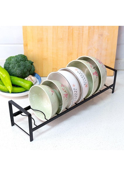 Çanak Raf Kaseleri Kurutma Standı Organizasyon Rafları Drenaj Standı Bakeware Siyah (Yurt Dışından)
